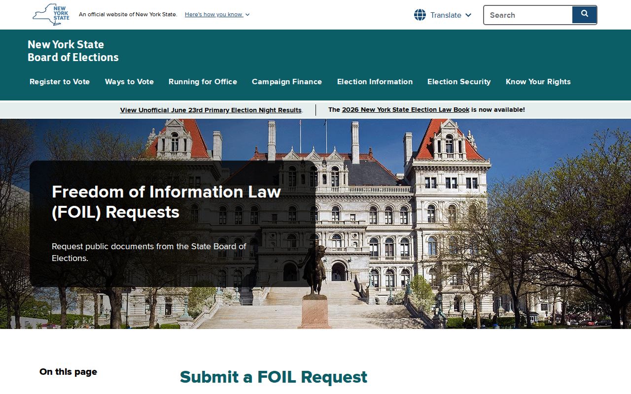Dutchess County residents directory New York election records request instructions